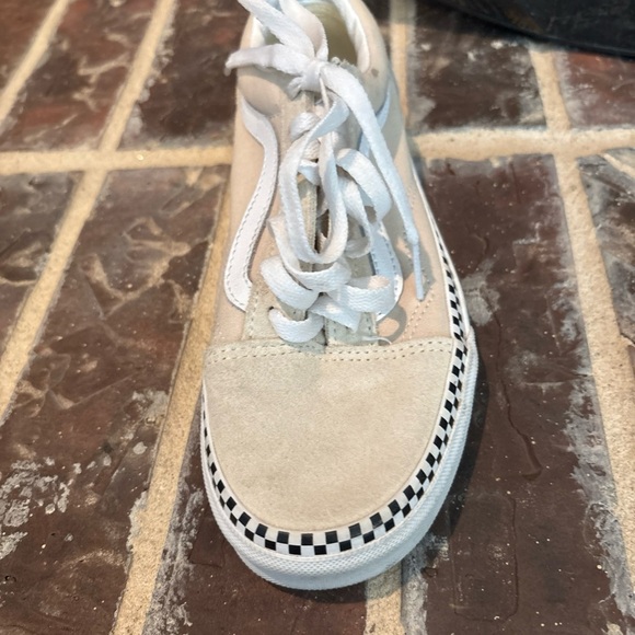 Vans old skool checkered foxing turtledove skateboarding  shoes M 3.5 W 5 - Picture 5 of 11